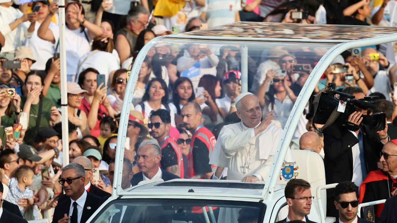 Pope visit Barcelona
